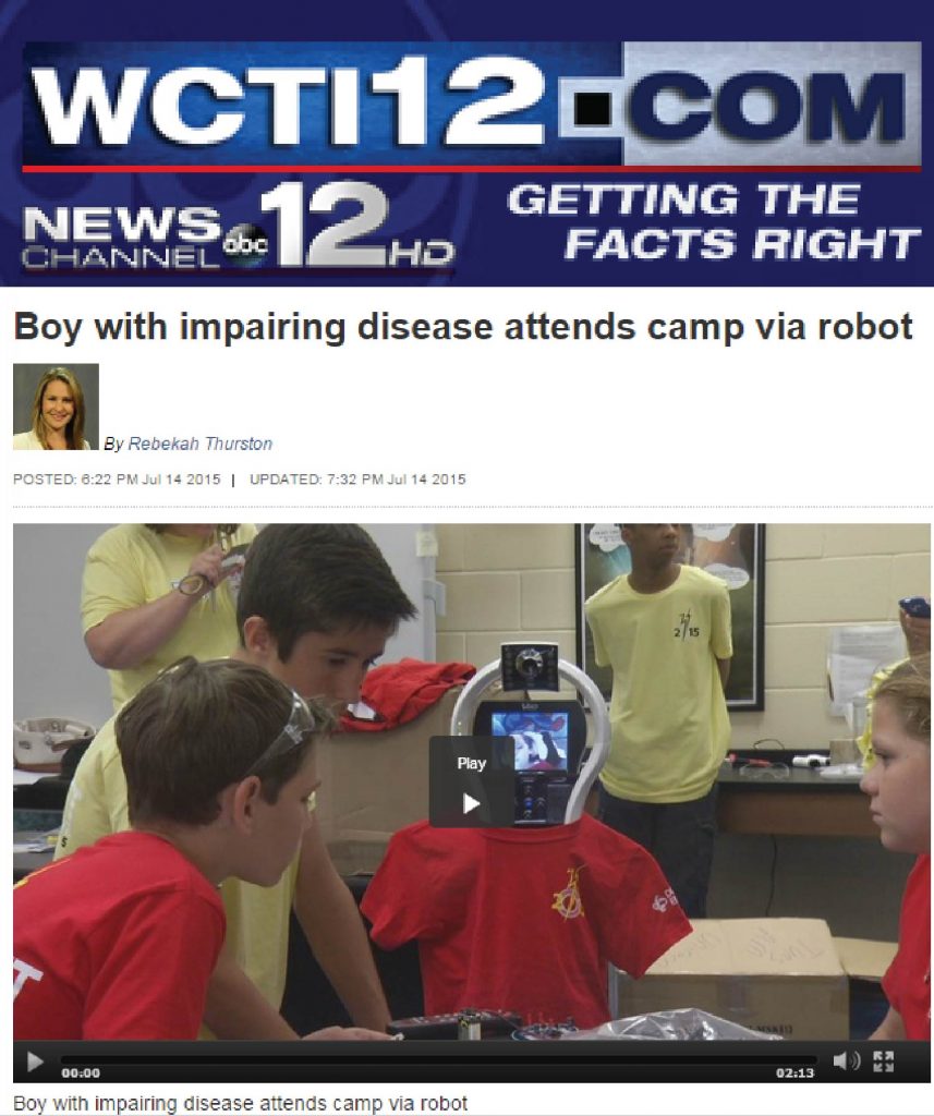 http://www.wcti12.com/news/boy-with-impairing-disease-attends-camp-via-robot/34164542
