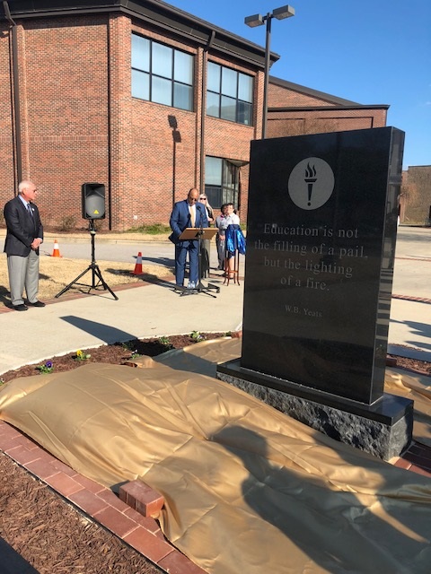 Hope Monument Rededication Ceremony (a) - Wayne Community College 