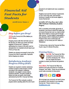 Financial Aid Fast Facts for Students
