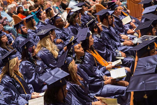 Photo of graduates.